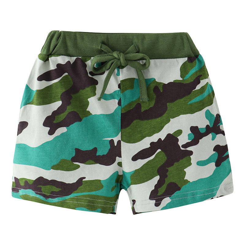 Kid Boys Camo Shorts Wholesale 22041268