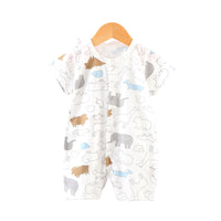 Load image into Gallery viewer, Baby Unisex Fruit Dinosaur Animals Car Cartoon Print Jumpsuits Wholesale 22041274
