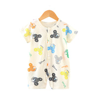 Load image into Gallery viewer, Baby Unisex Fruit Dinosaur Animals Car Cartoon Print Jumpsuits Wholesale 22041274

