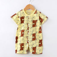 Load image into Gallery viewer, Baby Unisex Fruit Dinosaur Animals Car Cartoon Print Jumpsuits Wholesale 22041274
