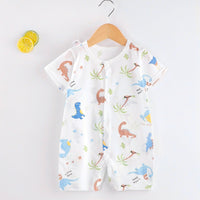 Load image into Gallery viewer, Baby Unisex Fruit Dinosaur Animals Car Cartoon Print Jumpsuits Wholesale 22041274
