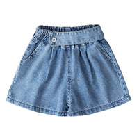 Load image into Gallery viewer, Kid Big Kid Girls Solid Color Ribbon Shorts Wholesale 22041277
