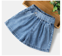 Load image into Gallery viewer, Kid Big Kid Girls Solid Color Ribbon Shorts Wholesale 22041277
