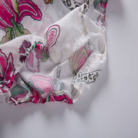 Load image into Gallery viewer, Baby Girls Flower Print Rompers Wholesale 22041404
