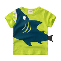 Load image into Gallery viewer, Baby Kid Boys Animals Print T-Shirts Wholesale 22041405
