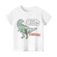 Load image into Gallery viewer, Baby Kid Boys Dinosaur Print T-Shirts Wholesale 220414118
