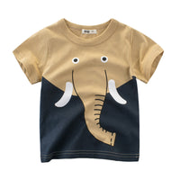 Load image into Gallery viewer, Baby Kid Unisex Animals T-Shirts Wholesale 22041413
