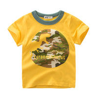 Load image into Gallery viewer, Baby Kid Unisex Dinosaur Print T-Shirts Wholesale 22041416
