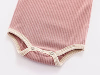 Load image into Gallery viewer, Baby Girls Boys Muslin&amp;Ribbed Rompers Wholesale 220414186
