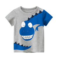 Load image into Gallery viewer, Baby Kid Boys Dinosaur Cartoon Print T-Shirts Wholesale 220414206
