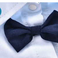 Load image into Gallery viewer, Baby Girls Boys Letters Color-blocking Cartoon Print Rompers Wholesale 220414215
