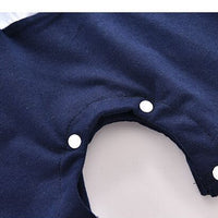 Load image into Gallery viewer, Baby Girls Boys Letters Color-blocking Cartoon Print Rompers Wholesale 220414215
