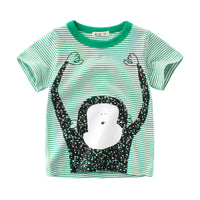 Load image into Gallery viewer, Baby Kid Unisex Striped Print T-Shirts Wholesale 22041430
