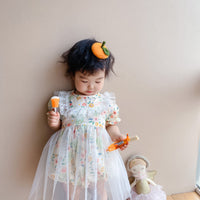 Load image into Gallery viewer, Baby Girls Flower Print Rompers Wholesale 220414309
