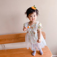 Load image into Gallery viewer, Baby Girls Flower Print Rompers Wholesale 220414309
