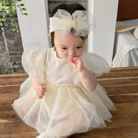 Load image into Gallery viewer, Baby Girls Solid Color Rompers Wholesale 220414311
