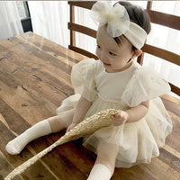 Load image into Gallery viewer, Baby Girls Solid Color Rompers Wholesale 220414311
