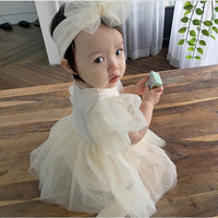 Load image into Gallery viewer, Baby Girls Solid Color Rompers Wholesale 220414311
