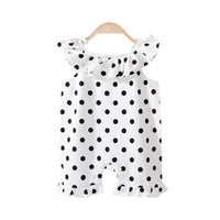 Load image into Gallery viewer, Baby Kid Girls Flower Fruit Polka dots Cartoon Print Rompers Wholesale 220414354
