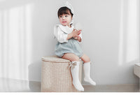 Load image into Gallery viewer, Baby Kid Girls Solid Color Bow Accessories Socks Wholesale 220414358
