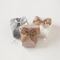 Load image into Gallery viewer, Baby Kid Girls Solid Color Bow Accessories Socks Wholesale 220414358
