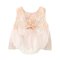 Load image into Gallery viewer, Baby Girls Bow Rompers Wholesale 220414416
