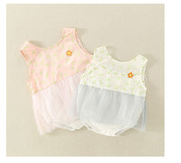 Load image into Gallery viewer, Baby Girls Bow Rompers Wholesale 220414416
