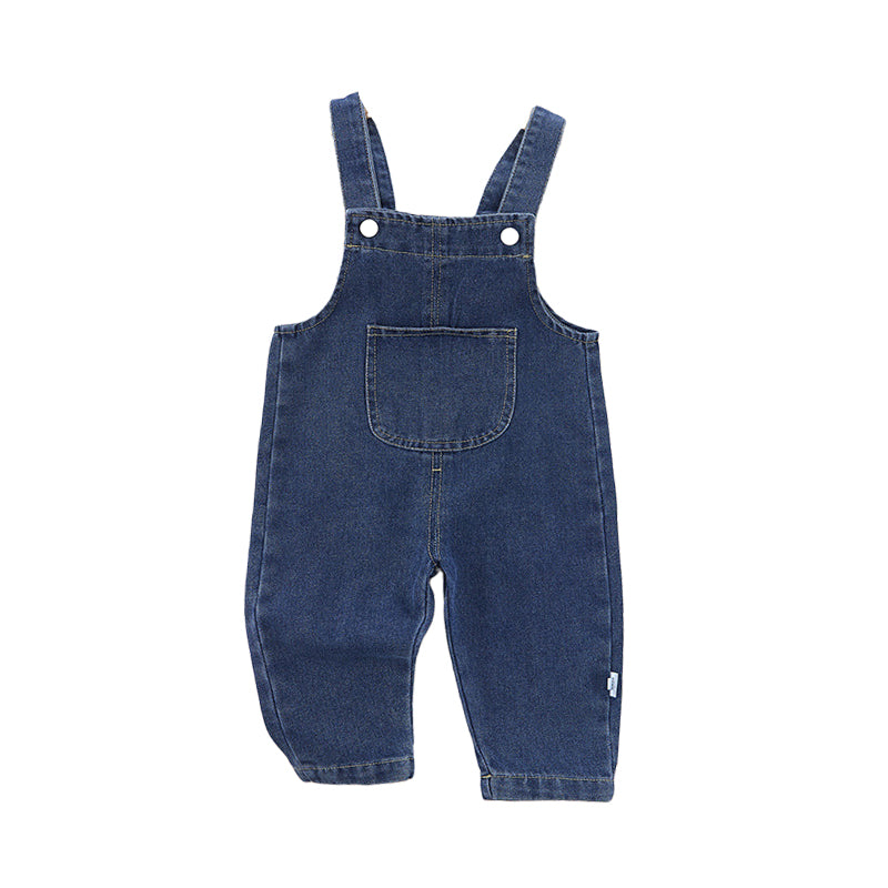 Baby Kid Unisex Solid Color Jumpsuits Wholesale 220414454
