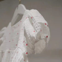 Load image into Gallery viewer, Baby Girls Love heart Valentine&#39;s Day Rompers Wholesale 220414471
