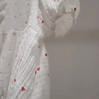 Load image into Gallery viewer, Baby Girls Love heart Valentine&#39;s Day Rompers Wholesale 220414471
