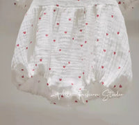 Load image into Gallery viewer, Baby Girls Love heart Valentine&#39;s Day Rompers Wholesale 220414471
