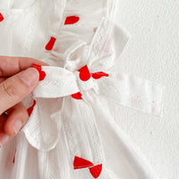 Load image into Gallery viewer, Baby Kid Girls Love heart Valentine&#39;s Day Rompers And Dresses Wholesale 220414485
