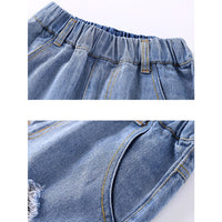 Load image into Gallery viewer, Kid Big Kid Boys Ripped Shorts Wholesale 22041452
