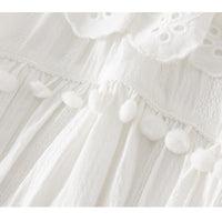 Load image into Gallery viewer, Baby Girls Solid Color Lace Rompers Wholesale 220414533
