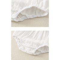 Load image into Gallery viewer, Baby Girls Solid Color Lace Rompers Wholesale 220414533
