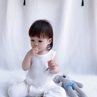 Load image into Gallery viewer, Baby Girls Boys Striped Rainbow Jumpsuits Wholesale 22041455
