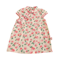 Load image into Gallery viewer, Baby Girls Fruit Print Rompers Dresses Wholesale 220414565
