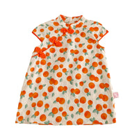 Load image into Gallery viewer, Baby Girls Fruit Print Rompers Dresses Wholesale 220414565
