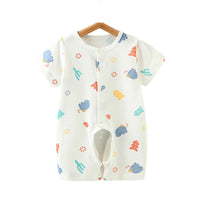 Load image into Gallery viewer, Baby Kid Unisex Fruit Dinosaur Animals Cartoon Print Jumpsuits Wholesale 220414581
