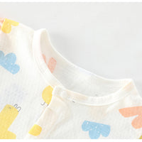 Load image into Gallery viewer, Baby Kid Unisex Fruit Dinosaur Animals Cartoon Print Jumpsuits Wholesale 220414581
