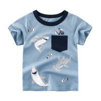 Load image into Gallery viewer, Baby Kid Boys Cartoon Print T-Shirts Wholesale 22041461
