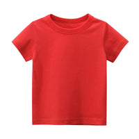 Load image into Gallery viewer, Baby Kid Unisex Solid Color T-Shirts Wholesale 22041473
