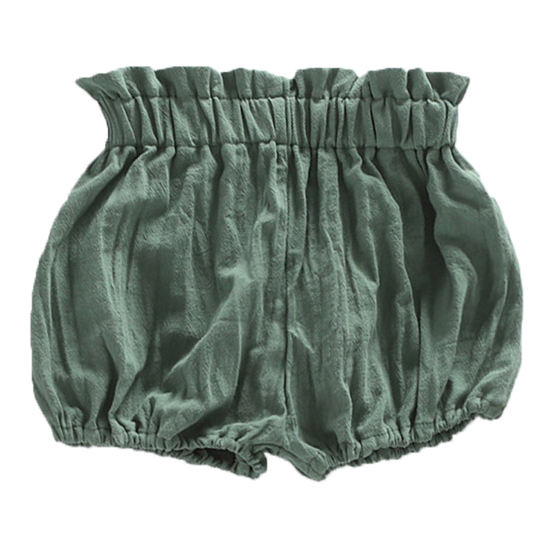 Baby Unisex Solid Color Shorts Wholesale 22041478