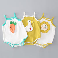 Load image into Gallery viewer, Baby Unisex Cartoon Embroidered Rompers Wholesale 22041481
