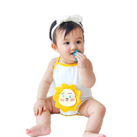Load image into Gallery viewer, Baby Girls Boys Color-blocking Cartoon Print Rompers Wholesale 22041497
