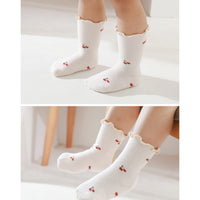 Load image into Gallery viewer, Baby Kid Girls Letters Flower Print Accessories Socks Wholesale 22041501

