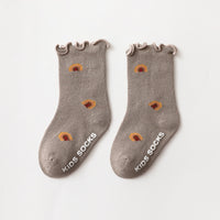Load image into Gallery viewer, Baby Kid Girls Letters Flower Print Accessories Socks Wholesale 22041501
