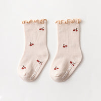 Load image into Gallery viewer, Baby Kid Girls Letters Flower Print Accessories Socks Wholesale 22041501
