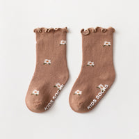 Load image into Gallery viewer, Baby Kid Girls Letters Flower Print Accessories Socks Wholesale 22041501
