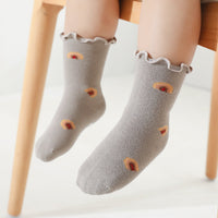 Load image into Gallery viewer, Baby Kid Girls Letters Flower Print Accessories Socks Wholesale 22041501
